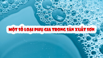  PAINT ADDITIVES IN COATING PRODUCTION