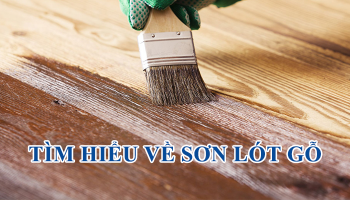 TÌM HIỂU VỀ SƠN LÓT GỖ