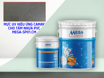 Mực UV hiệu ứng camay cho tấm nhựa PVC MEGA-SP01.CM